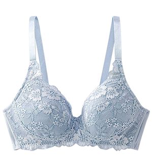 LAVIENNE（ラヴィエンヌ）の「５０代からの３次元設計ブラ【A70～D95】（ブラジャー）」｜サックス