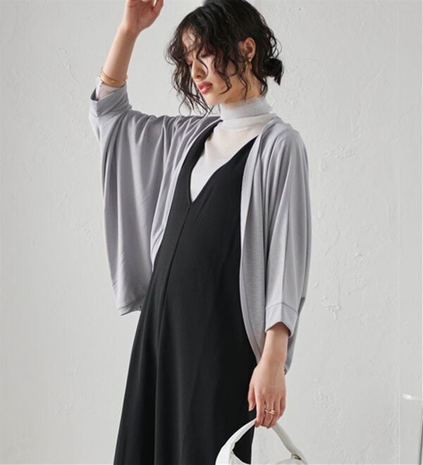 RANAN（ラナン）の「カットソードルマンカーディガン（ニットカーディガン）」｜詳細画像