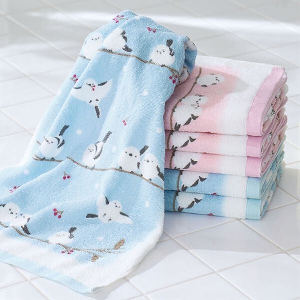 「今治産タオルセット「シマエナガ」（タオル）」｜1