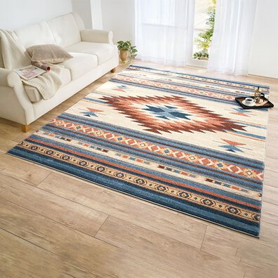 「トルコ製抗菌防臭・消臭ウィルトン織ラグ（カーペット）」