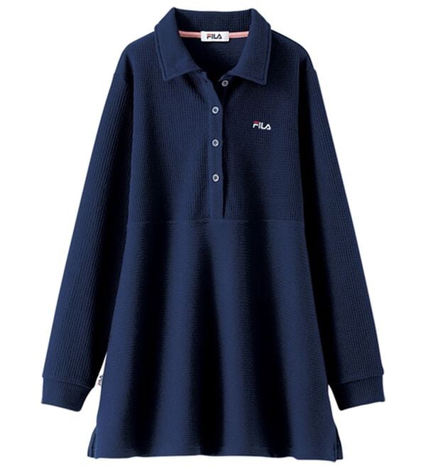 BELLUNA（ベルーナ）の「＜ＦＩＬＡ＞リブニットソーポロチュニック（チュニック）」｜詳細画像