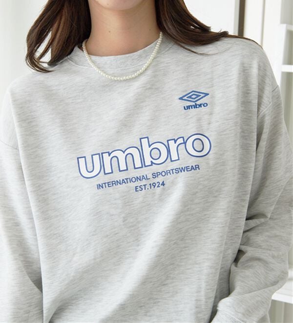 alotta（アロッタ）の「【ＵＭＢＲＯ】裏毛ゆるスウェット（トレーナー・スウェット）」｜詳細画像