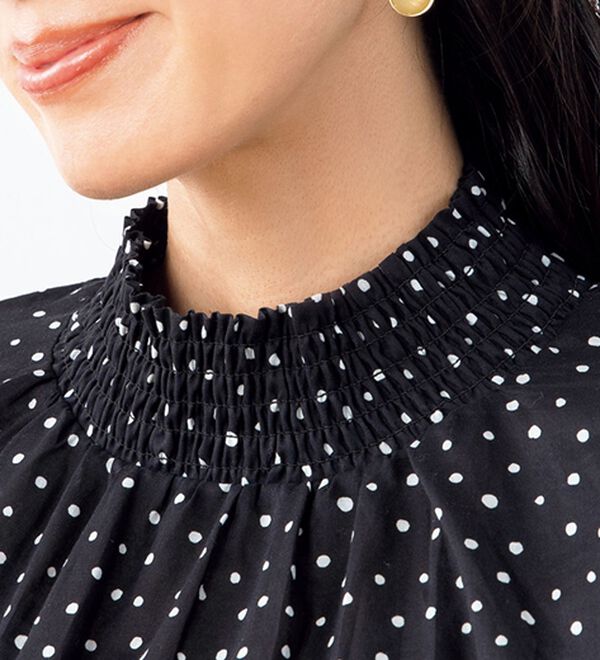 ルフラン（ルフラン）の「選べる！上品に着映える綿１００％チュニック（チュニック）」｜詳細画像