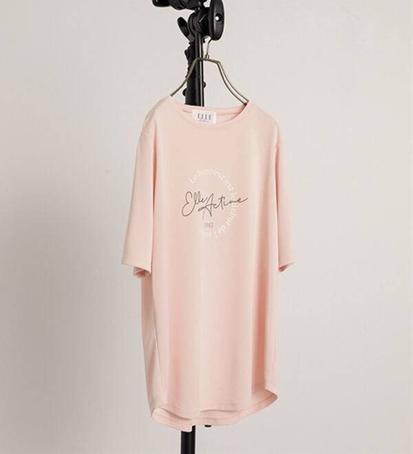 BELLUNA（ベルーナ）の「＜ＥＬＬＥ　Ａｃｔｉｖｅ＞裏メッシュ裾ラウンドチュニック（チュニック）」｜詳細画像