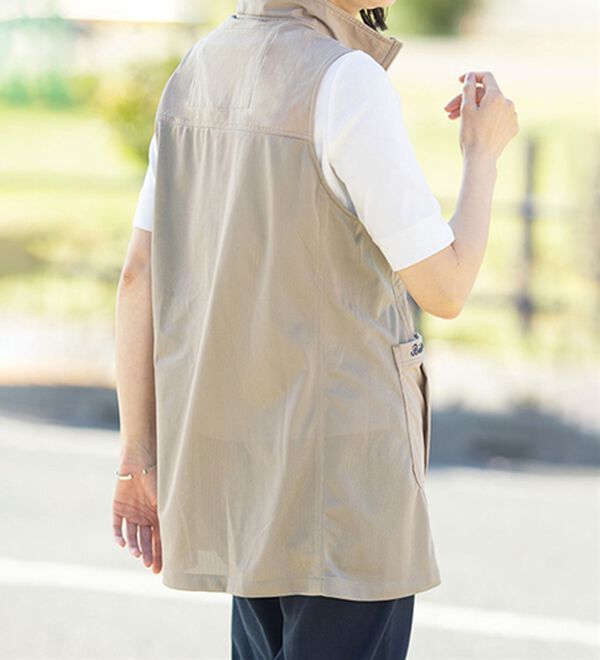 ルフラン（ルフラン）の「＜ＦＩＬＡ＞手ぶらでウォーキング！軽・涼ベスト（ベスト）」｜詳細画像