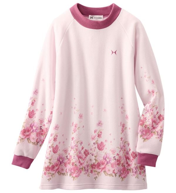 LAVIENNE（ラヴィエンヌ）の「＜ＨＡＮＡＥ　ＭＯＲＩ＞上品スウェットパジャマ（パジャマ・ルームウェア）」｜詳細画像