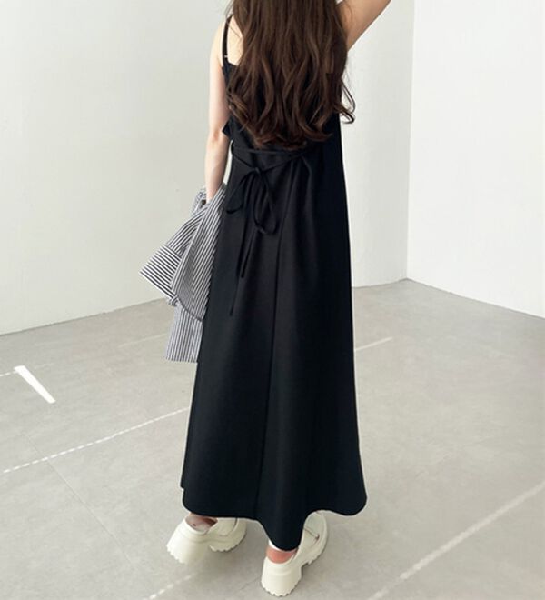 GeeRA（ジーラ）の「リネンライクロングキャミワンピース（その他ワンピース）」｜詳細画像