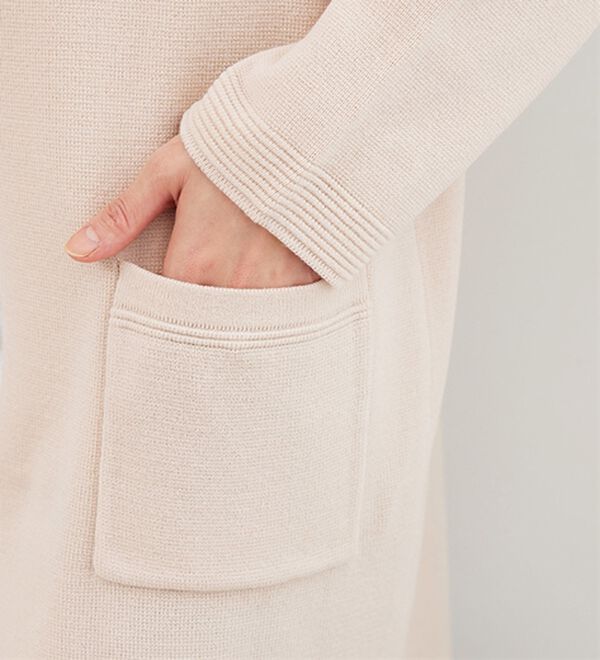 BELLUNA（ベルーナ）の「嬉しい機能付！ミラノリブカーディガン（ニットカーディガン）」｜詳細画像