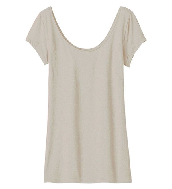 LAVIENNE（ラヴィエンヌ）の「ひんやり汗取りインナー　オフショルダー＜ラヴィクール＞（肌着・インナーウェア）」｜グレー オフショル