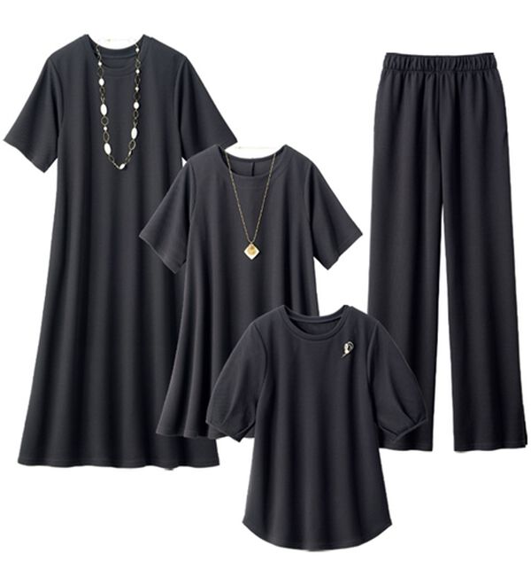 ルフラン（ルフラン）の「【４点セット】夏のエブリデイ４点セット（セットアップ）」｜モノトーンセット