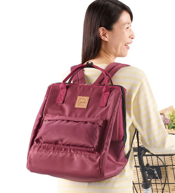 「レジでも楽なお買物リュック（リュック）」｜詳細画像