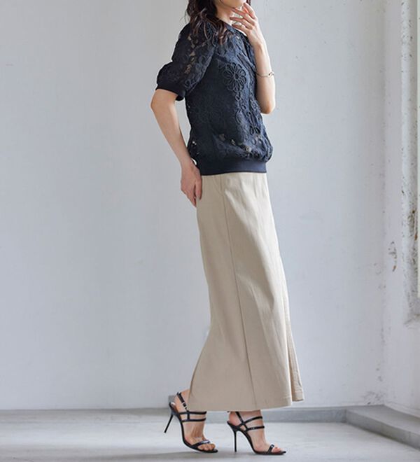 RANAN（ラナン）の「〈グラフェン〉ハイスペックストレッチナロ－スカート（ロングスカート）」｜詳細画像