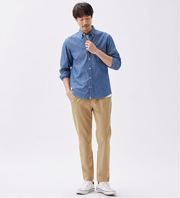 REMEN'S（リメンズ）の「ドライタッチパンツ（メンズフルレングスパンツ）」｜詳細画像