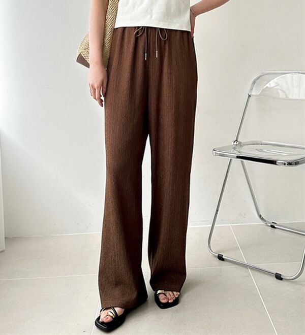 GeeRA（ジーラ）の「さらさら涼感イージーパンツ（フルレングスパンツ）」｜詳細画像