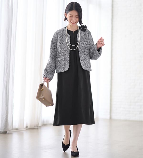 Viola e Viola（ヴィオラ エ ヴィオラ）の「【４点セット】入卒お任せ！２ジャケットワンピーススーツ（その他スーツ）」｜詳細画像