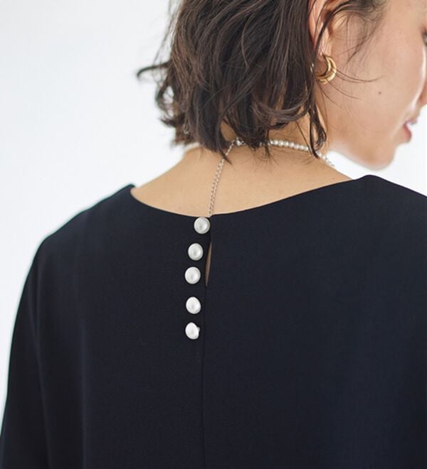 GeeRA（ジーラ）の「【2点セット】ペプラムティアードブラウスセットアップ（ブラウススーツ）」｜詳細画像