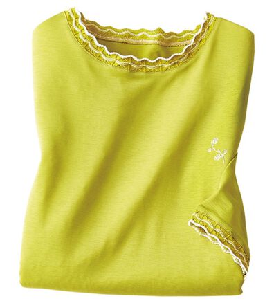 ルフラン（ルフラン）の「かぎ針編使い上品プルオーバー（カットソー）」