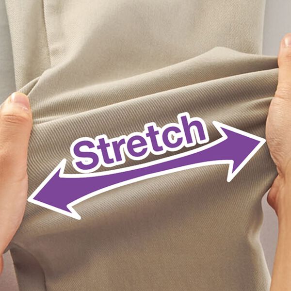 BELLUNA（ベルーナ）の「サイズ満載！グーンと伸びる裏起毛ラクパンツ（フルレングスパンツ）」｜詳細画像