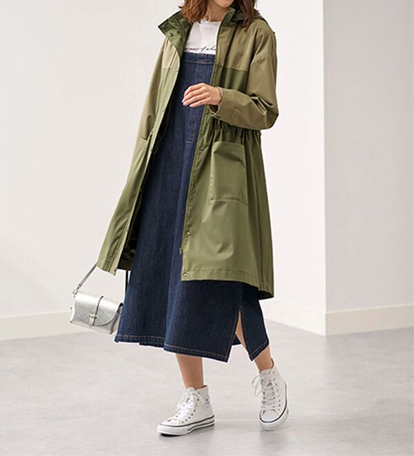 BELLUNA（ベルーナ）の「春に嬉しい機能付ロングマウンテンパーカー（ハーフコート）」｜詳細画像