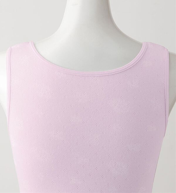 「【４色組】綿１００％締め付けないブラキャミ（肌着・インナーウェア）」｜詳細画像