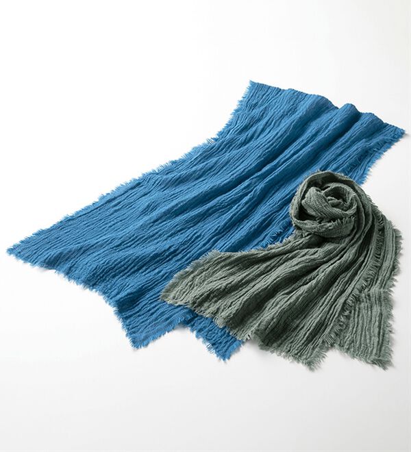 「素肌が喜ぶ着映えストール（メンズストール・マフラー）」｜詳細画像