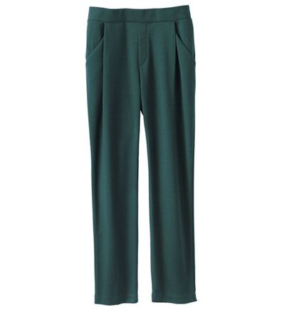 BELLUNA（ベルーナ）の「ウール見えストレッチすっきりパンツ（フルレングスパンツ）」