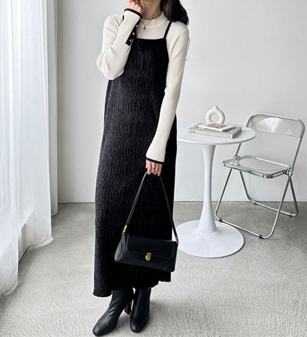 GeeRA（ジーラ）の「ベロアプリーツキャミワンピース（その他ワンピース）」｜詳細画像