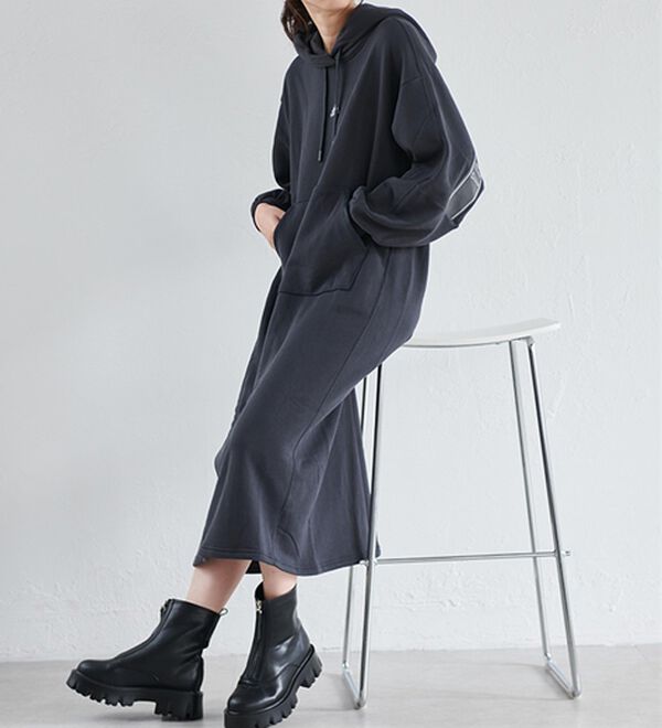 RANAN（ラナン）の「＜ａｄｉｄａｓ＞スウェットワンピース（その他ワンピース）」｜詳細画像
