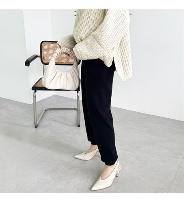 GeeRA（ジーラ）の「ニットジョガーパンツ（フルレングスパンツ）」｜詳細画像