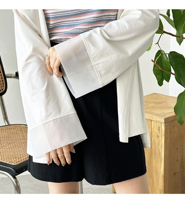 GeeRA（ジーラ）の「【水陸両用】ラッシュガードフーディカーデガン（パーカー）」｜詳細画像