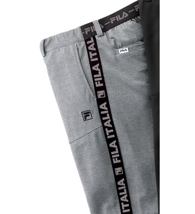 「＜フィラ＞のびのびニットテーパードパンツ（メンズフルレングスパンツ）」