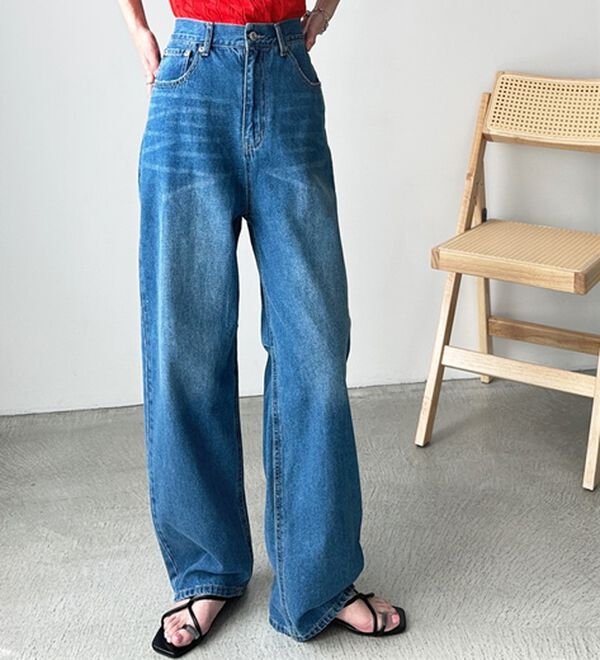 GeeRA（ジーラ）の「美脚魅せカーブデニム（フルレングスパンツ）」｜詳細画像