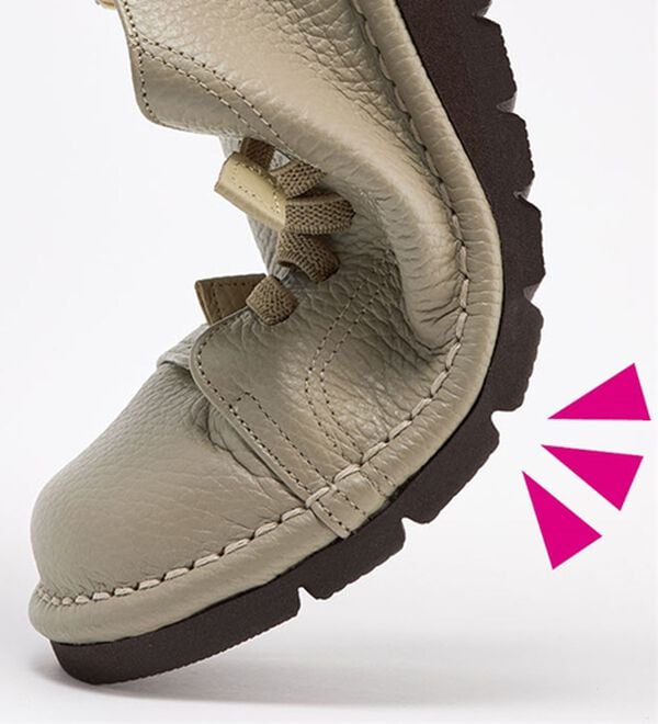 ルフラン（ルフラン）の「＜ラシーナコンフォート＞４Ｅサイドゴムレースアップシューズ（フラットシューズ）」｜詳細画像