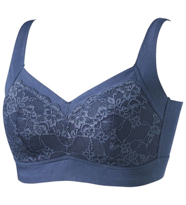 LAVIENNE（ラヴィエンヌ）の「【４色組】柔らか素材のリラックスブラ（ブラジャー）」｜詳細画像