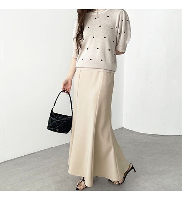 GeeRA（ジーラ）の「ストレッチマーメイドスカート（ロングスカート）」｜詳細画像