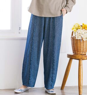 ルフラン（ルフラン）の「＜ｆｕ－ｕ＞ゆるフリルデザインパンツ（その他パンツ）」｜詳細画像