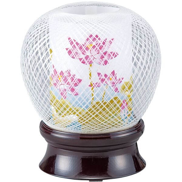 「回転式インテリア提灯花まゆ（蓮華）（椅子・チェア・スツール）」｜1