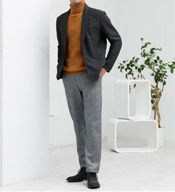 「【３本組】そのままお出かけ暖かジャージパンツ（メンズルームウェア）」｜詳細画像