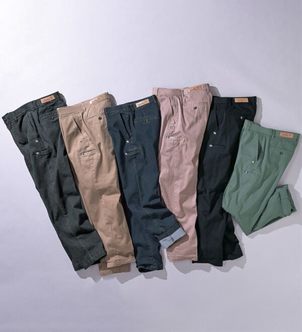 「＜アーノルド　パーマー＞デニム＆チノから選べる定番ストレッチパンツ（メンズフルレングスパンツ）」｜詳細画像