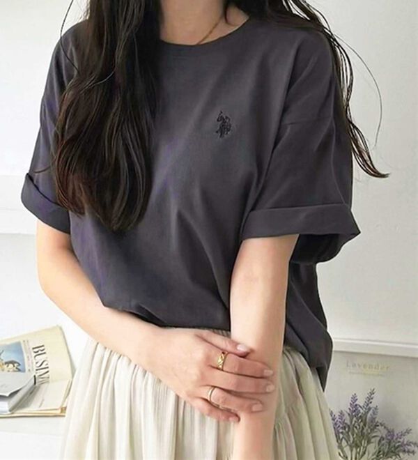 GeeRA（ジーラ）の「【Ｕ．Ｓ．　ＰＯＬＯ　ＡＳＳＮ．】カラーTシャツ（Tシャツ）」｜詳細画像