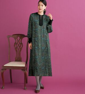 BELLUNA（ベルーナ）の「＜ウィリアムモリス柄＞プリントワンピース（プリントワンピース）」｜詳細画像