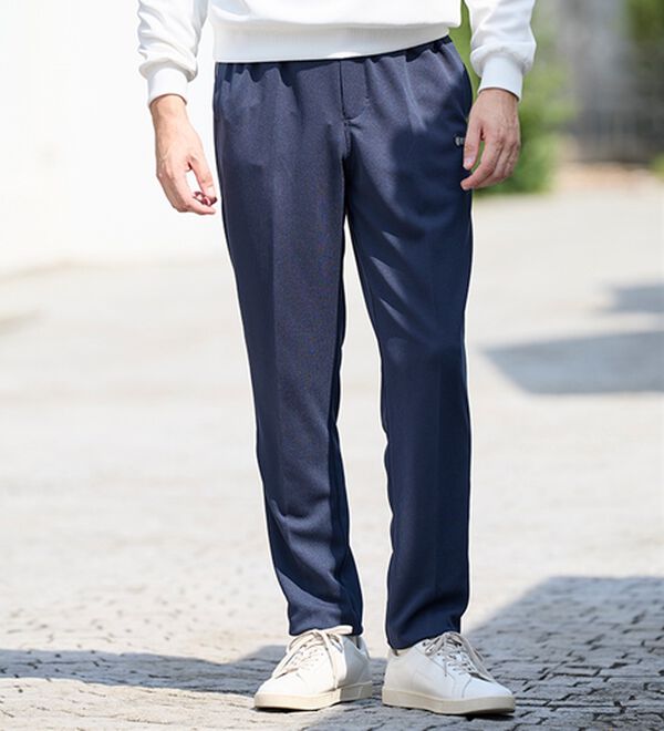 「【３本組】＜ケー・スイス＞吸汗速乾！ワッフルジャージパンツ（メンズフルレングスパンツ）」｜詳細画像