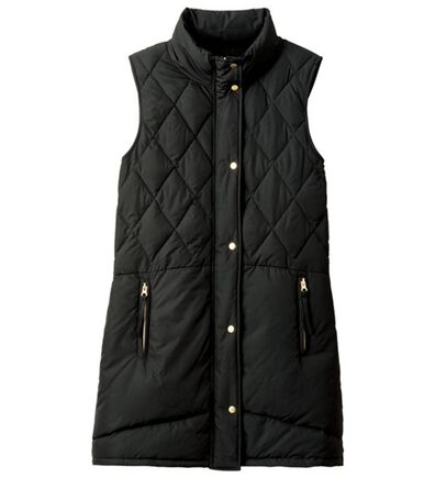 VINNO（ヴィノ）の「ハイブリッドダウン切替デザインベスト（ベスト）」