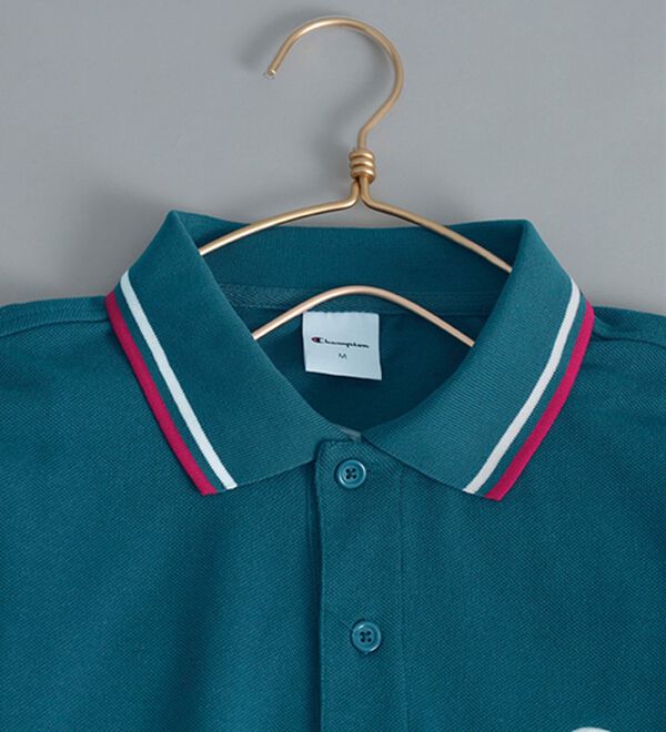 「＜チャンピオン＞鹿の子デザインポロシャツ（メンズポロシャツ）」｜詳細画像