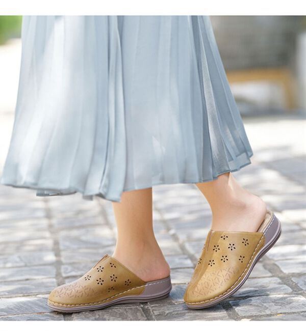 BELLUNA（ベルーナ）の「さっと履ける美脚魅せミュール（サンダル・ミュール）」｜詳細画像