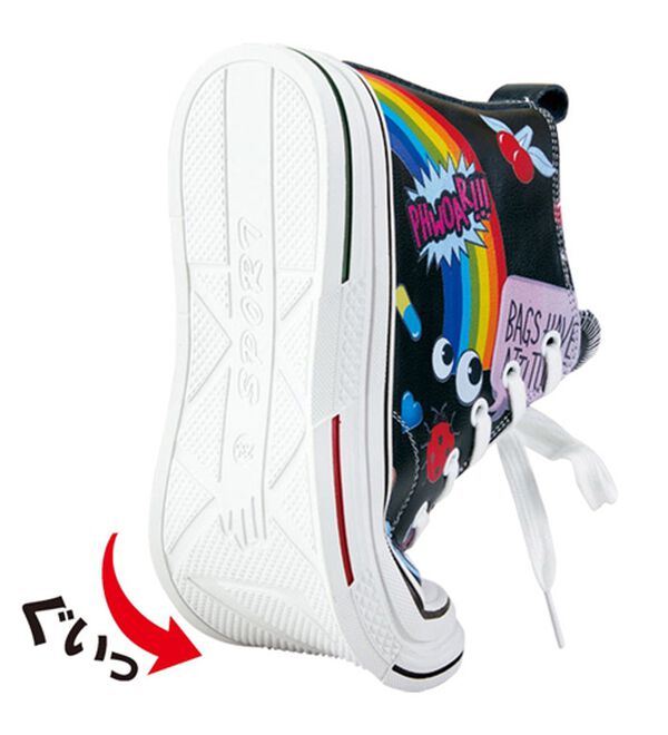 BELLUNA（ベルーナ）の「＜ＥＹＥ　ＴＨＥＭＥ（アイ　テーマ）＞牛革スニーカー（スニーカー）」｜詳細画像