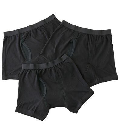 「【３枚組】ＮＥＷシャカシャカしな～い失禁ボクサー（メンズ尿漏れパンツ）」