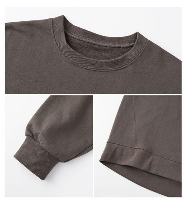 BELLUNA（ベルーナ）の「軽やか綿混！大人サマ見えスウェット（カットソー）」｜詳細画像