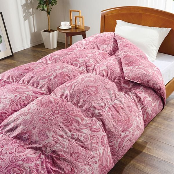 「お買得ボリューム羽毛掛布団（掛布団）」｜詳細画像