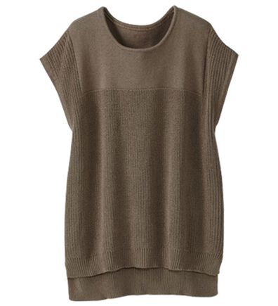 BELLUNA（ベルーナ）の「オーガニックコットン１００％ニットベスト（ベスト）」